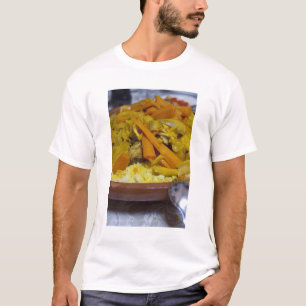 Camiseta Marruecos, Tetuán. Comida tradicional marroquí de