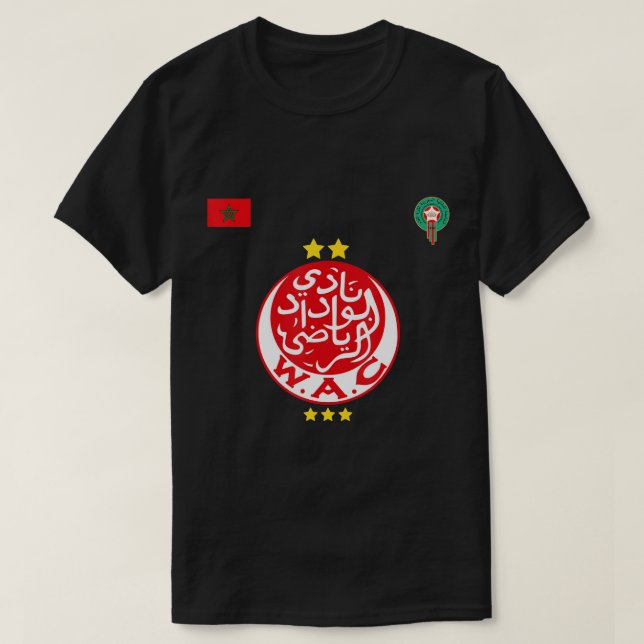 Camiseta Marruecos Wydad Casablanca Wac Lover Fútbol Widad  (Diseño del anverso)