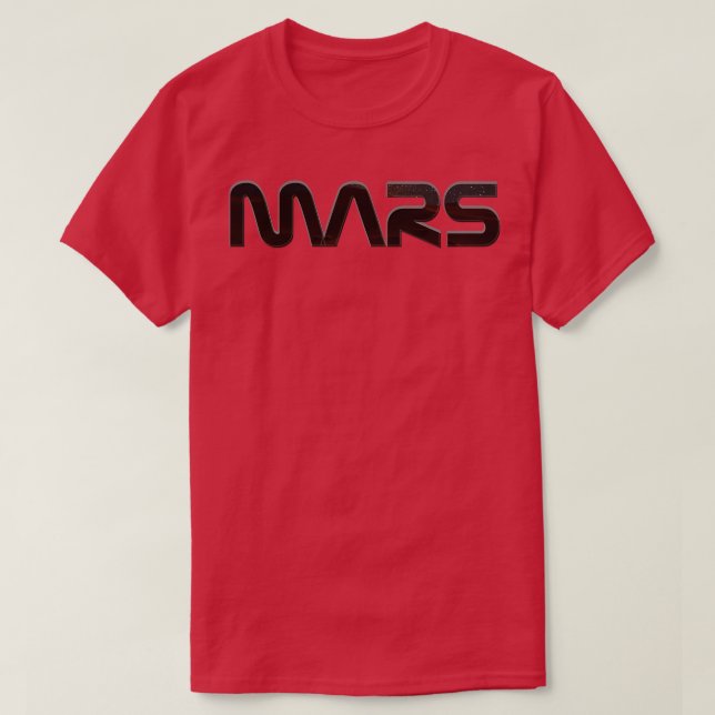 CAMISETA MARS (Diseño del anverso)