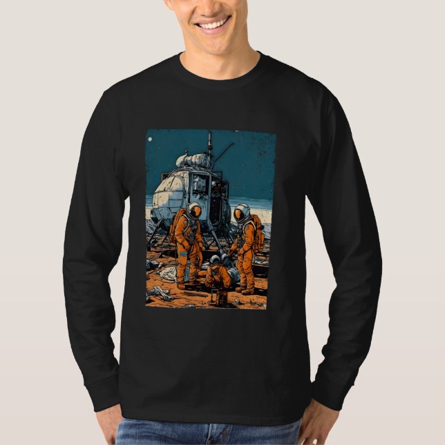 Camiseta Mars Accident Funny Astronaut Space Cosmic Adventu (Anverso)