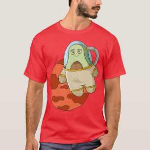 Camiseta Mars Aguacate Design para un amante del espacio