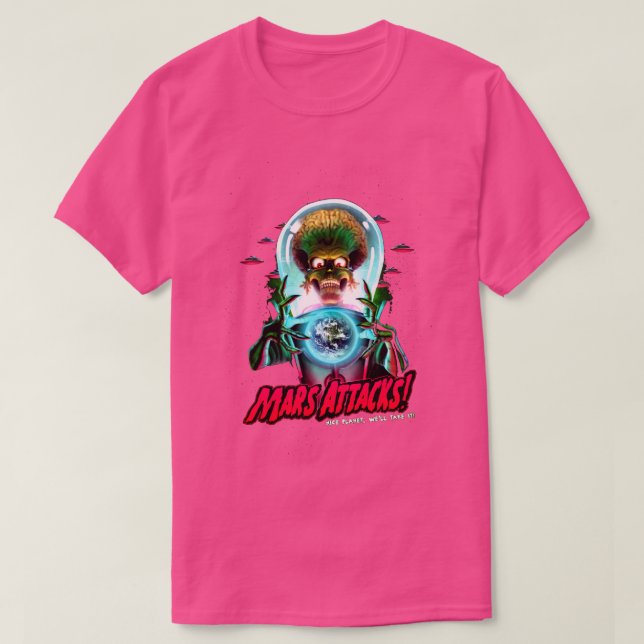 Camiseta Mars Atacks Poster (Diseño del anverso)