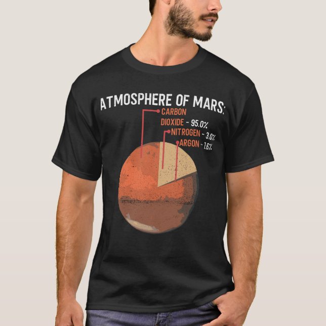 Camiseta Mars Atmosphere - Mars Planet Space Lover (Anverso)