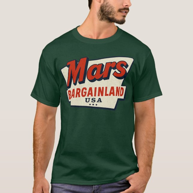 Camiseta Mars Bargainland Estados Unidos New Bedford, MAMÁE (Anverso)