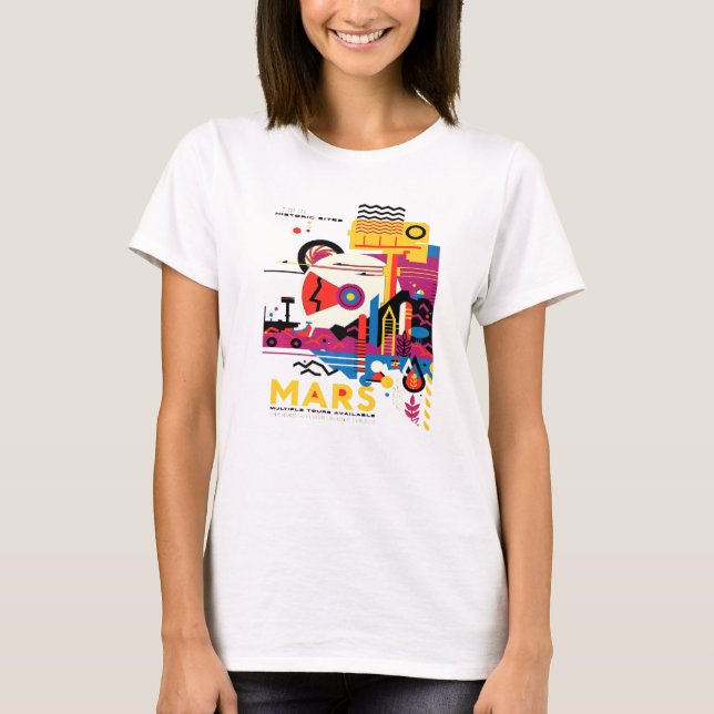 Camiseta Mars Exploration (Anverso)
