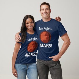 Camiseta Mars exploremos Mars