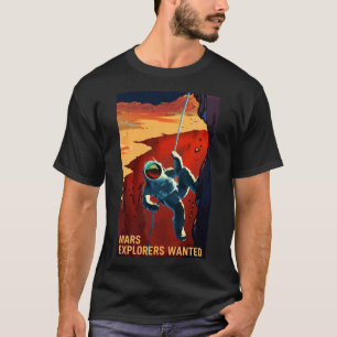 Camiseta Mars Explorers Quería Poster