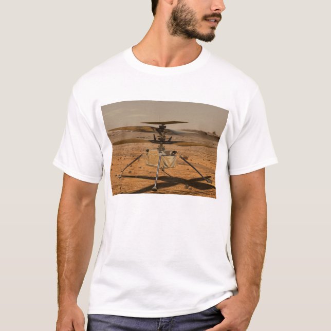 Camiseta Mars Ingenuity Helicopter (Anverso)