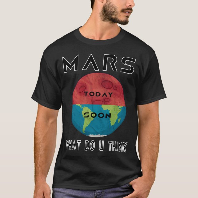 Camiseta Mars New Home (Anverso)