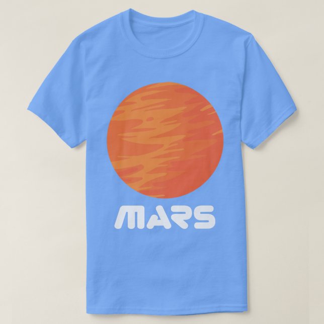 Camiseta Mars Planet Red Planet Astronauta Space (Diseño del anverso)