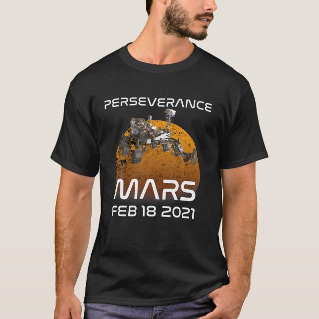 Camiseta Mars Rover Perseverancia (Anverso)