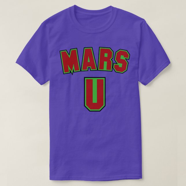 CAMISETA MARS U (Diseño del anverso)