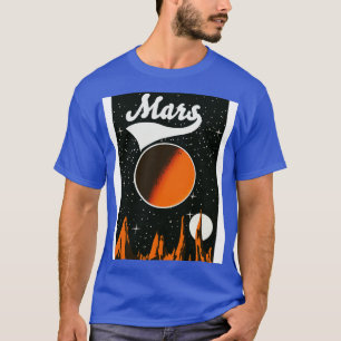 Camiseta Mars Vintage space print