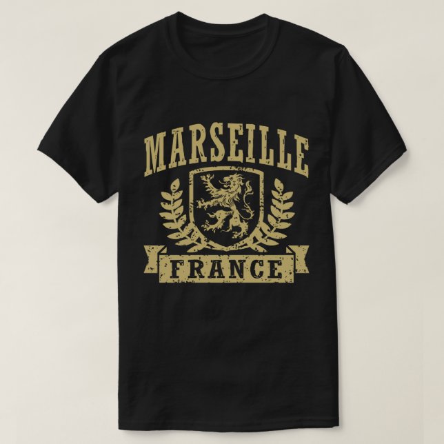 Camiseta Marseille France (Diseño del anverso)