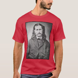 Camiseta Marshal Wild Bill Hickok Antiguo Cañero Occidental