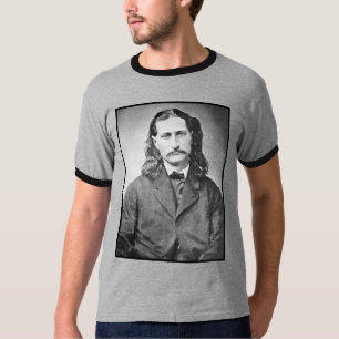 Camiseta Marshal Wild Bill Hickok Antiguo Cañero Occidental