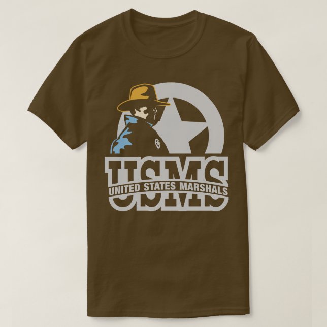 CAMISETA MARSHALS DE LOS EE.UU. (Diseño del anverso)