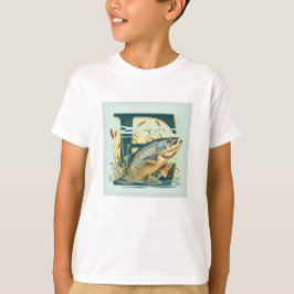 Camiseta Marshian Kids Salmon T-Shirt