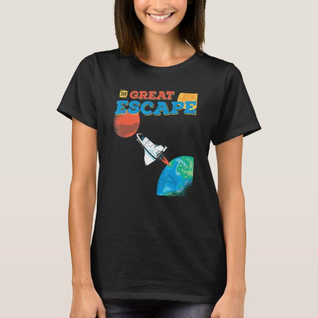 Camiseta Marslandung Mars Rover Robot Space Vehicle Great E (Anverso)