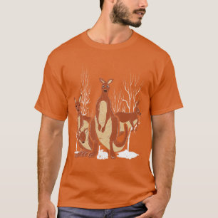 Camiseta Marsupial Australia Backpacker Zoológico Animal Ka