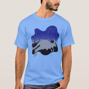 Camiseta Marsupial Kang de la noche australiana de salida d