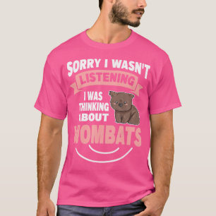 Camiseta Marsupial Wombat Para Un Experto De Wombat