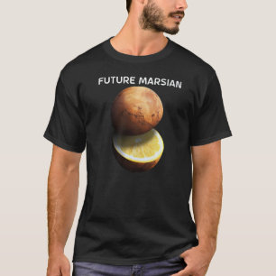 Camiseta Marte Marsa Futura Para Planeta Rojo Astrónomo