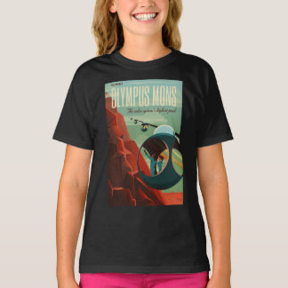 Camiseta Marte Olympus Mons Sistema Solar Volcán Más Alto