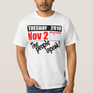 Camiseta Martes 2 de noviembre de 2010 - la gente habla