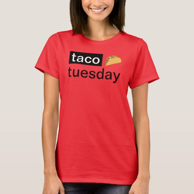 Camiseta Martes de Taco (Anverso)