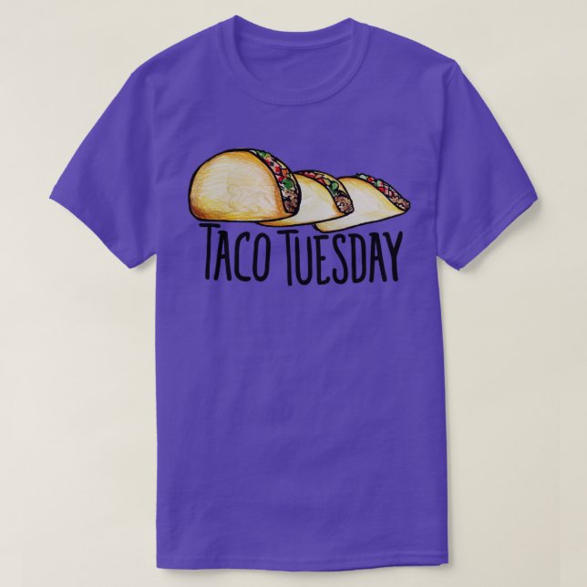 Camiseta Martes de Taco1 (Diseño del anverso)