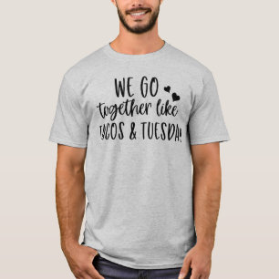 Camiseta Martes de tacón masculino