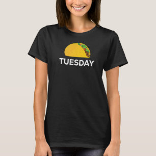 Camiseta Martes Divertido Taco Food Day Meme