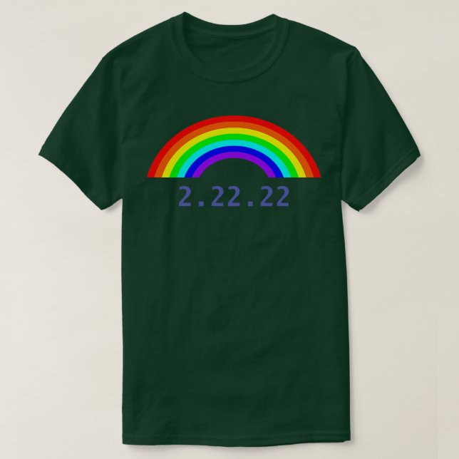Camiseta Martes martes Arcoiris MDY (Diseño del anverso)