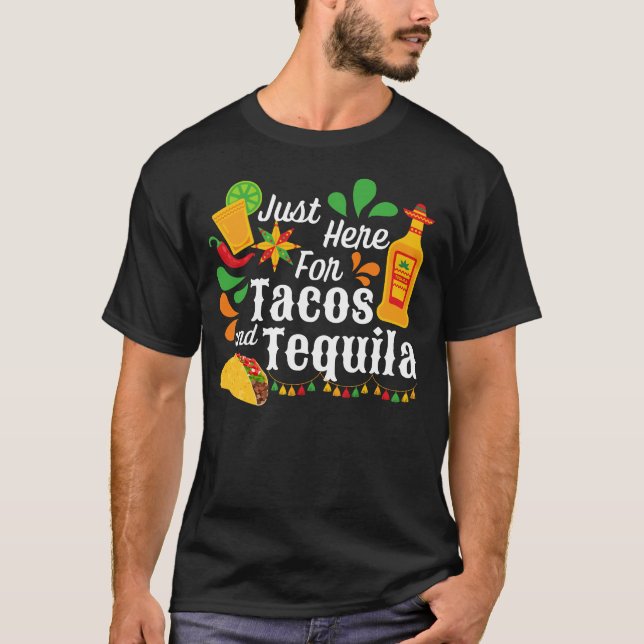 Camiseta Martes martes Tacos y Tequila Funny Cinco de Mayo  (Anverso)