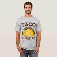 Martes Taco Funny Food Tacos T-Shirt