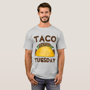Camiseta Martes Taco Funny Food Tacos T-Shirt