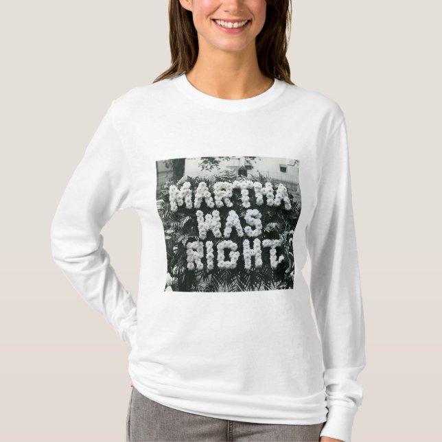 Camiseta Martha tenía razón (Anverso)