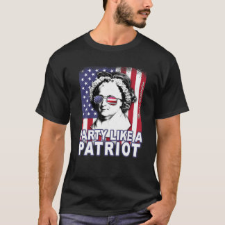 Camiseta Martha Washington Fiesta como patriota