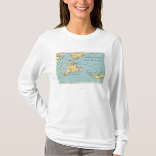 Camiseta Martha's Vineyard y islas de Nantucket