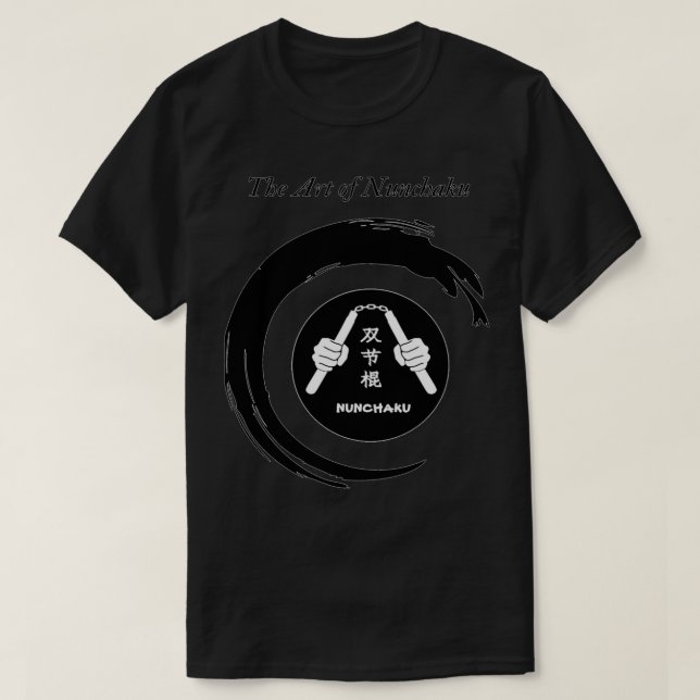 Camiseta Martial Art Weapon NUNCHAKU 2 (Diseño del anverso)
