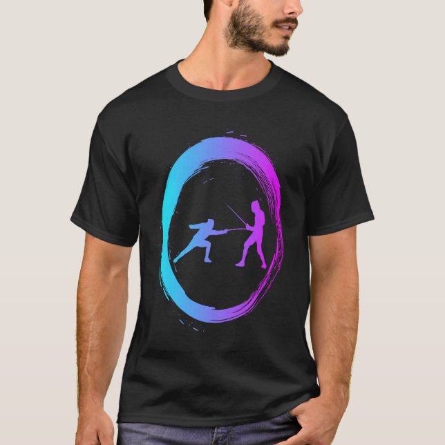 Camiseta Martial fencer epee fencing (Anverso)