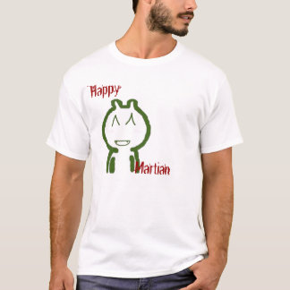 Camiseta Martian feliz