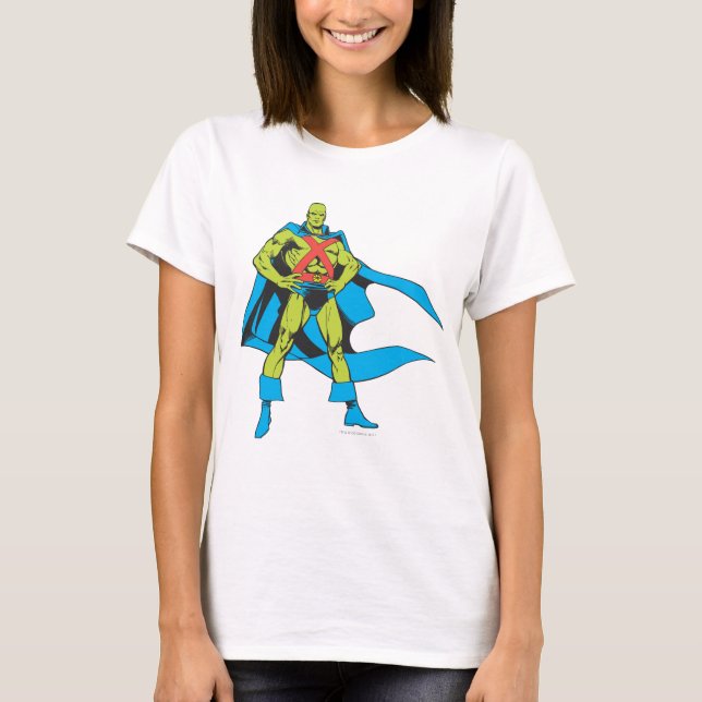 Camiseta Martian Manhunter Poses (Anverso)
