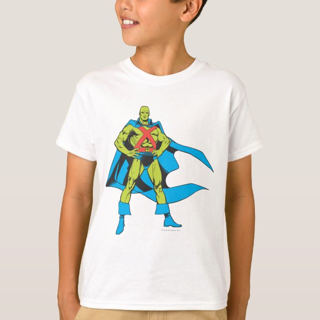 Camiseta Martian Manhunter Poses (Anverso)