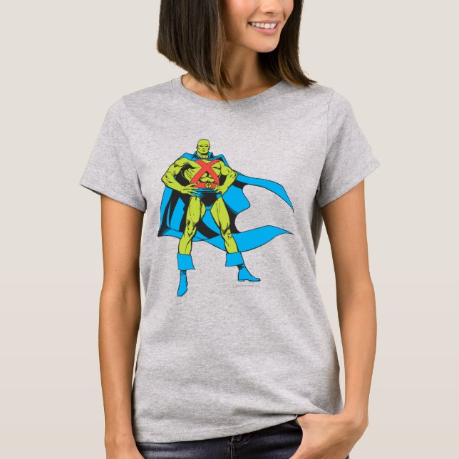 Camiseta Martian Manhunter Poses (Anverso)