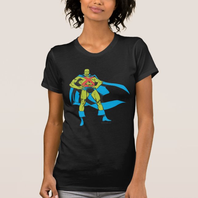 Camiseta Martian Manhunter Poses (Anverso)