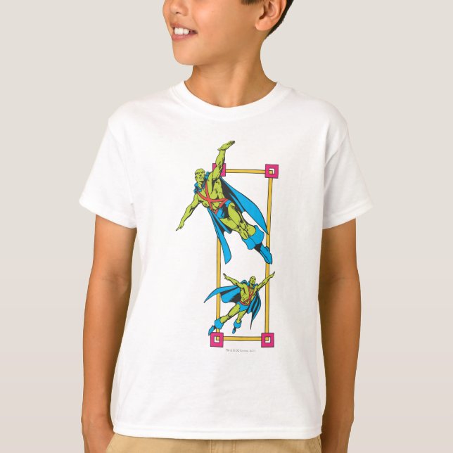 Camiseta Martian Manhunter Soars (Anverso)