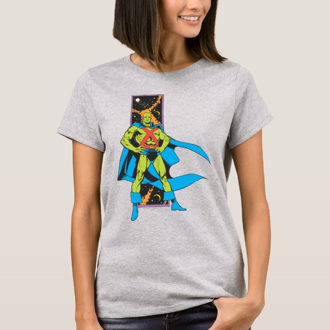 Camiseta Martian Manhunter & Space Backups (Anverso)