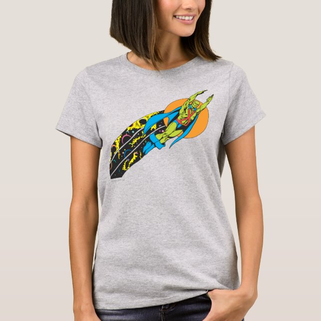 Camiseta Martian Manhunter Takes Flight (Anverso)